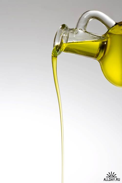 Оливковое масло - Растровый клипарт | Olive oil - UHQ Stock Photo