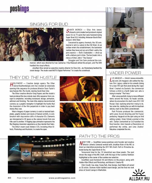 POST Magazine March 2011