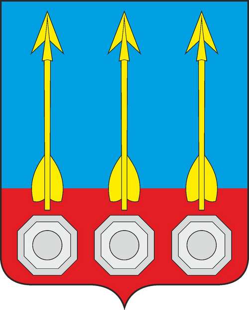 Гербы и флаги: Омская область, Оренбургская область, Орловская область  (Российская Федерация) вектор