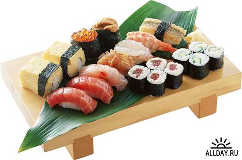 Суши и японская кухня (большая подборка изображений)