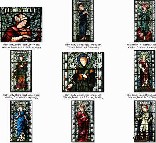 Stained Glass by Sir Edward Burne Jones (  