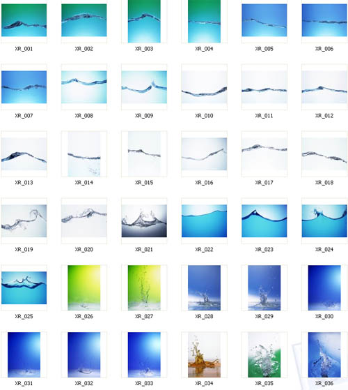 Datacraft Sozaijiten Vol.119 Images of water | Вода