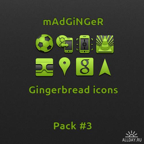 Gingerbread icons