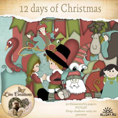 Scrap kit - 12 Days of Christmas