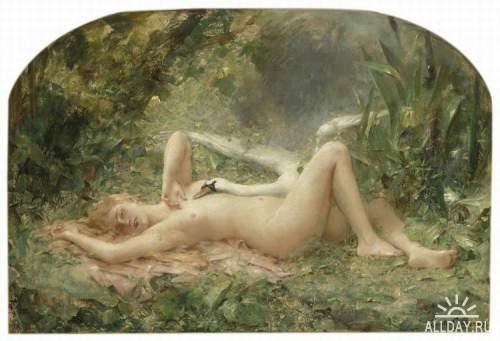 Французский художник Leon Francois Comerre (1850 – 1916)
