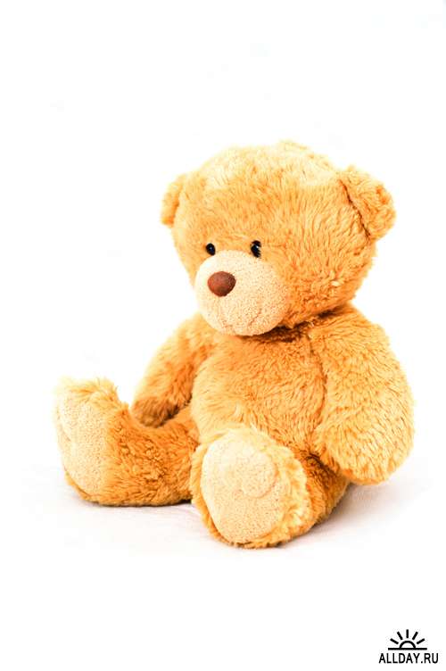 Плюшевый медведь - Растровый клипарт | Teddy Bear - UHQ Stock Photo