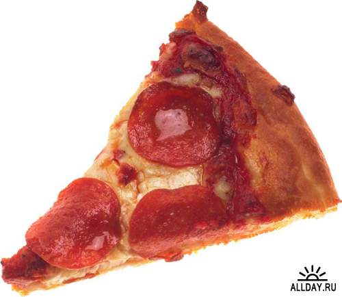 Фотосток: кусочек пиццы