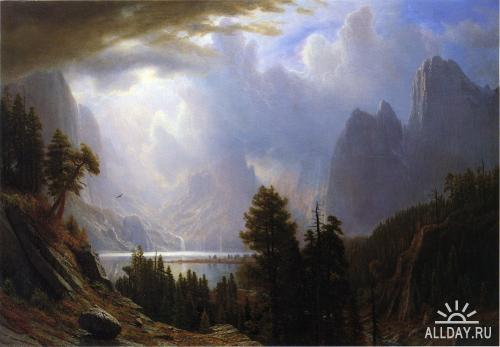Альберт Бирштадт (Albert Bierstadt) (1830-1902)
