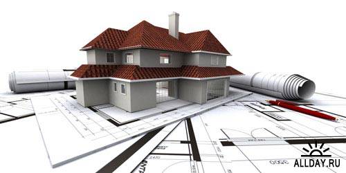Модель дома на чертежах | Model of house on the drawings