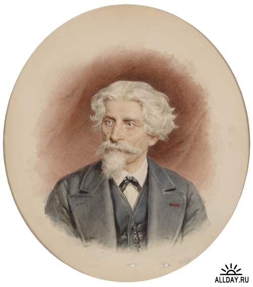 Австрийский художник Josef Kriehuber (1800-1876)