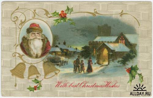 Коллекция открыток. Merry Christmas!
