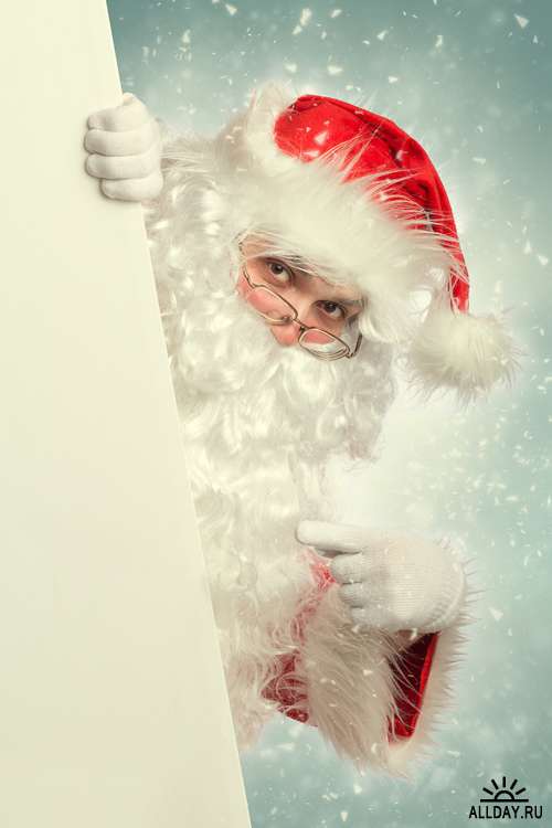 Санта Клаус - Растровый клипарт | Santa Clause - UHQ Stock Photo