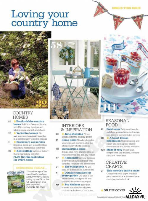 Country Homes & Interiors - June 2012