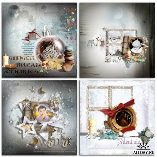 Scrap kit   A Baby For Christmas