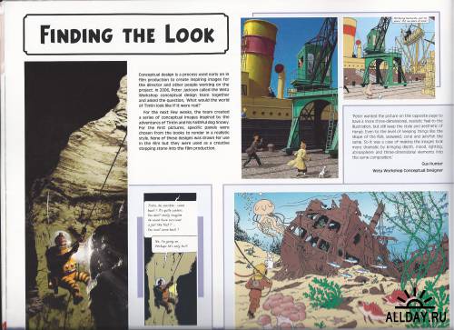 The Art of The Adventures of Tintin - Secret of The Unicorn  WETA WORKSHOP