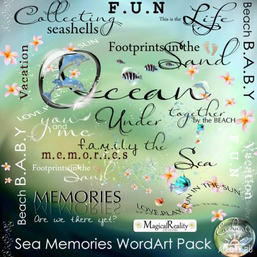 Scrap kit   Sea Memories