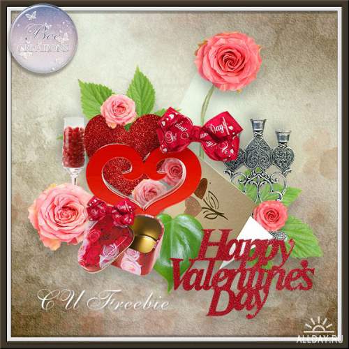 2 мини скрап-набора: Heart Song + Happy Valentines Day