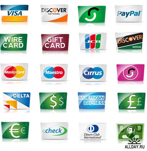 Stock Icons - Money & Credit Cards