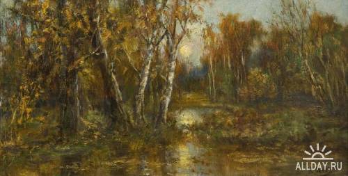 Российский и латвийский художник Карл Розен (1864 - 1934)