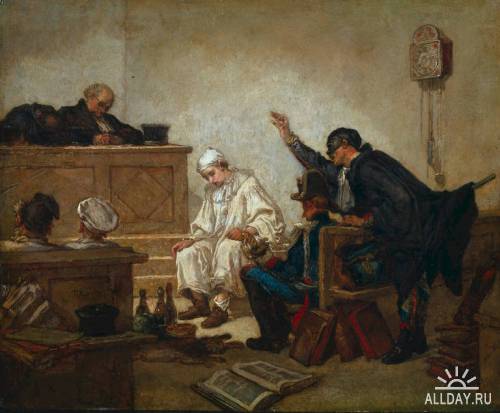Художник Thomas Couture (1815-1879)