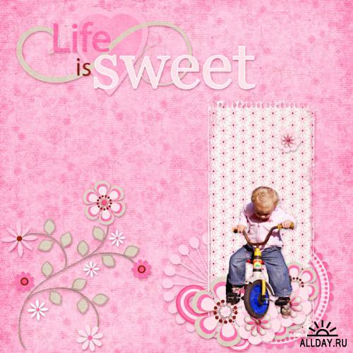 Скрап-набор Жизнь бывает сладкой.. | Life happens sweetly