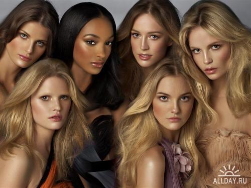 The Faces of The Moment... Фотограф Steven Meisel (2009)