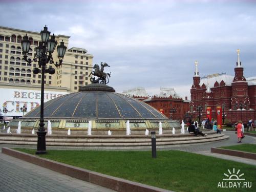 6 мая 2009 г, Манежная площадь (Москва предпраздничная)
