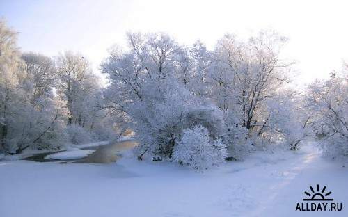 Подборка фото красивой зимней природы 2