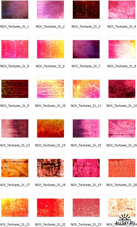 Coloured Grunge Textures - Цветные гранжевые текстуры