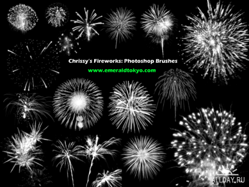 Большая подборка кистей фейерверков / Firework Brushes Сollection