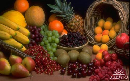 Ягоды, овощи, фрукты. 1