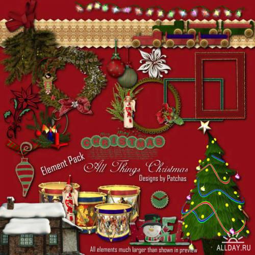 Scrap kit - All Things Christmas