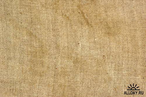 Тектуры холста  - Растровый клипарт | Texture canvas fabric - UHQ Stock Photo