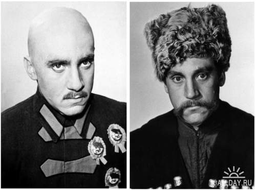 Фотопробы несостоявшихся ролей известных советских киноартистов