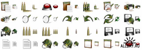Иконки различных предметов (224 иконки)