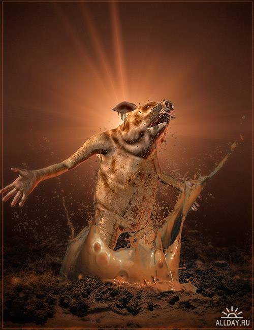 DAZ3D: Rons Mud for Adobe Photoshop