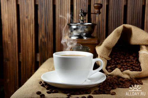 Stock Photo: Still life with coffee and tea | Натюрморт с кофе и чаем