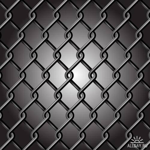 Забор из проволоки | Fence made of wire