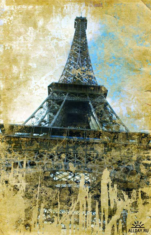 Vintage picture Paris