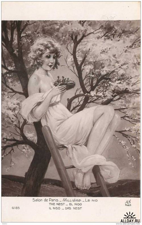 Иллюстратор Maurice Milliere (1871-1946)