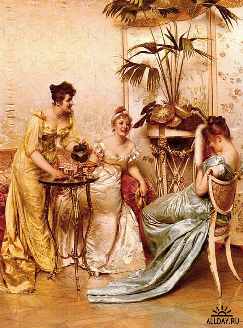 Художник Charles Joseph Frederick Soulacroix (1825- 1897)