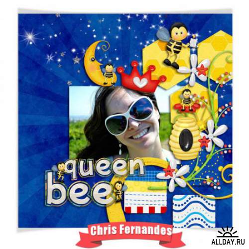 Скрап-наборы Bee Happy &  Alo Amiga Joaninha