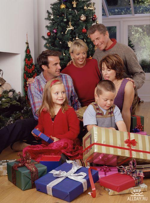 Клипарт - Family Christmas