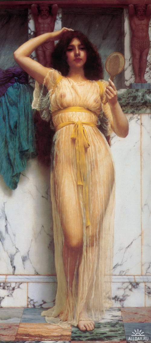 Джон Уильям Годвард (John William Godward) - галерея античных красавиц