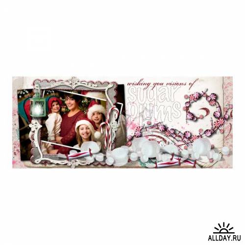 Scrap kit  Peppermint Twist