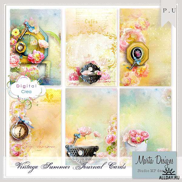 Scrap set - Vintage Summer