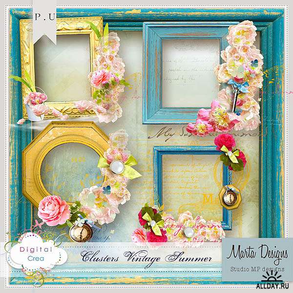 Scrap set - Vintage Summer