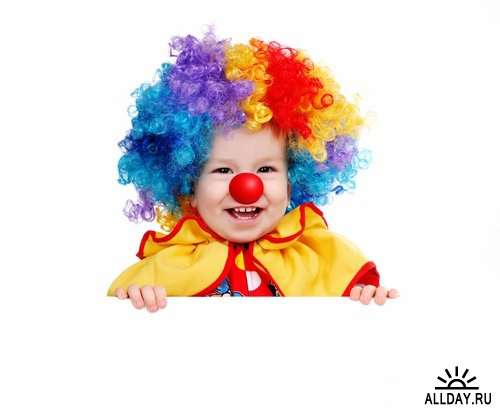 Красочные веселые клоуны | Colorful funny clowns Stock images - 25 HQ Jpg