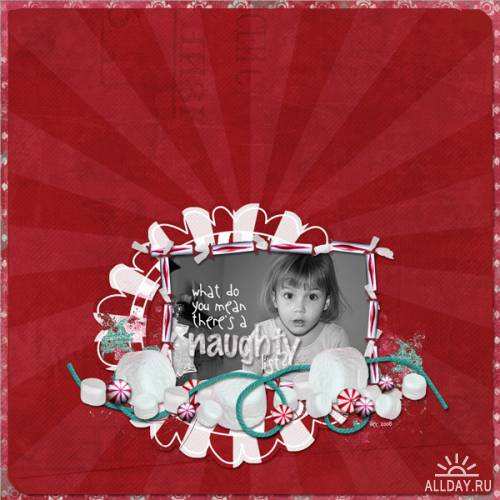 Scrap kit  Peppermint Twist