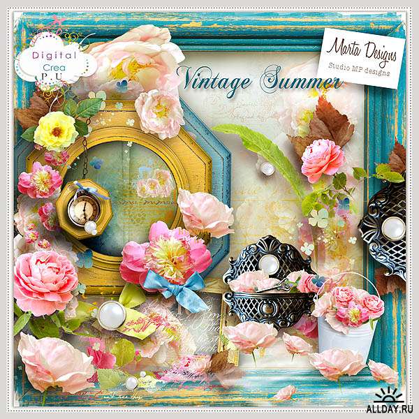 Scrap set - Vintage Summer